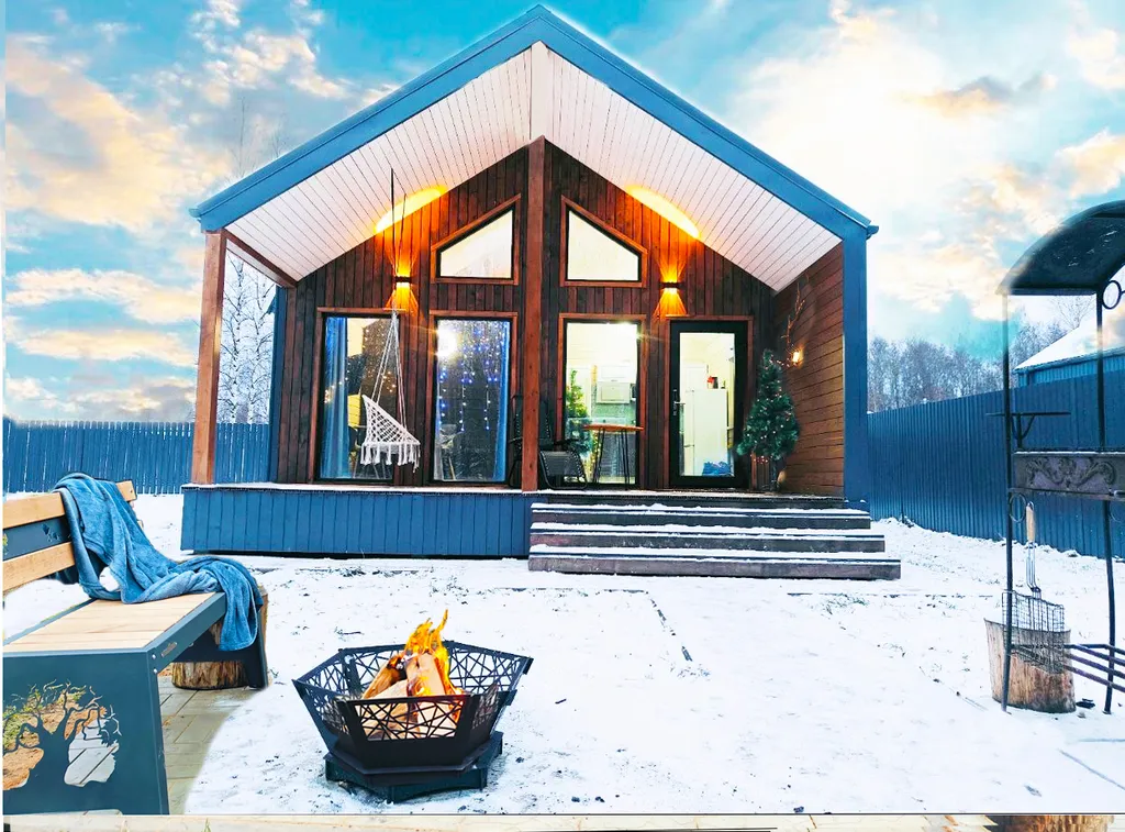 Коттедж Коттедж у леса с сауной — Санкт-Петербург