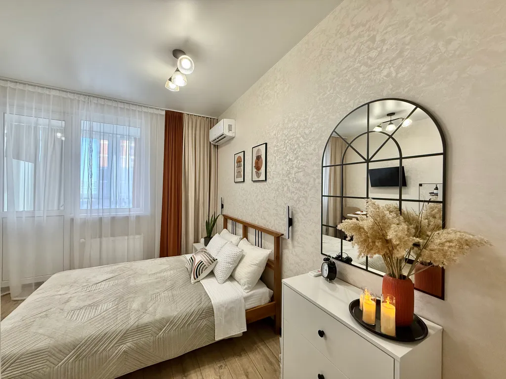 Квартира Квартира Мини-люкс Волшебный терракот — Краснодар