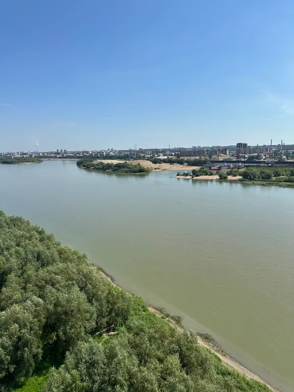 Уютная квартира с отличным видом на Иртыш