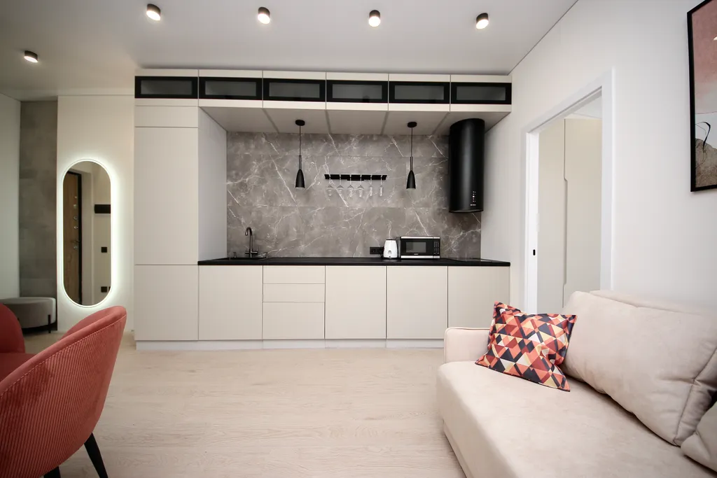 Апартаменты на 1 линии с видом на море