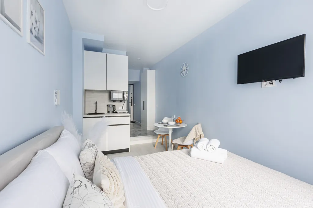 Квартира Квартира Дизайнерская студия на западе Москвы — Москва