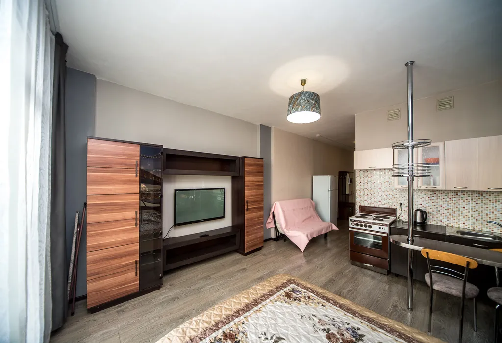 Квартира Квартира Студия на 22 этаже с красивым видом на город — Красноярск