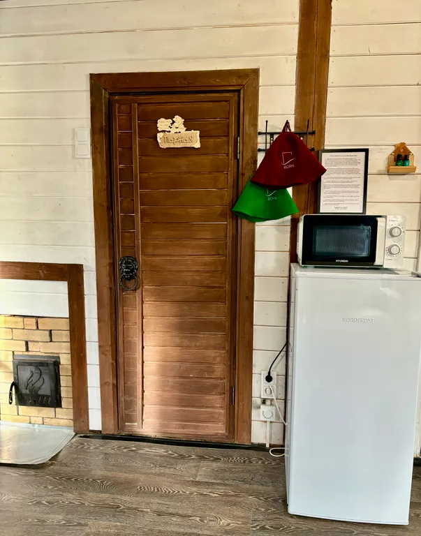 Фахверковый дом Сикрет баунти с баней и фурако