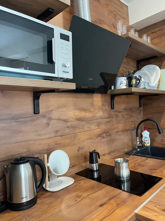 Уютная студия для четырёх гостей