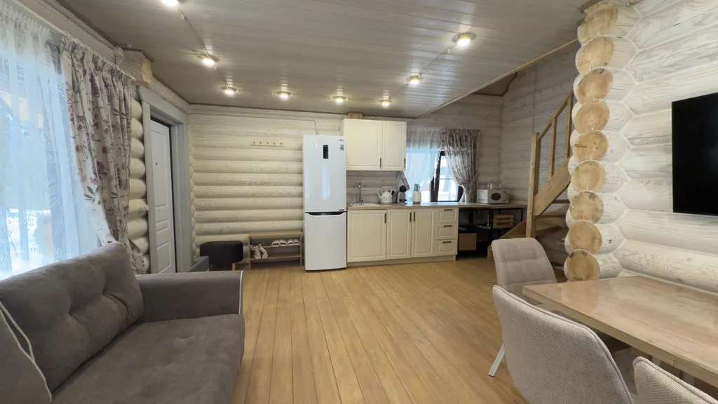 Сруб с банным чаном