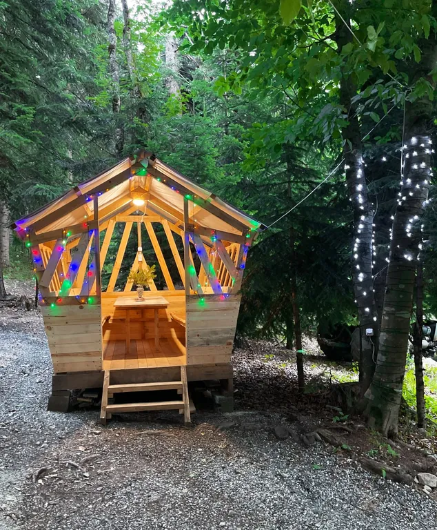 4-х местное шале в хвойном лесном массиве