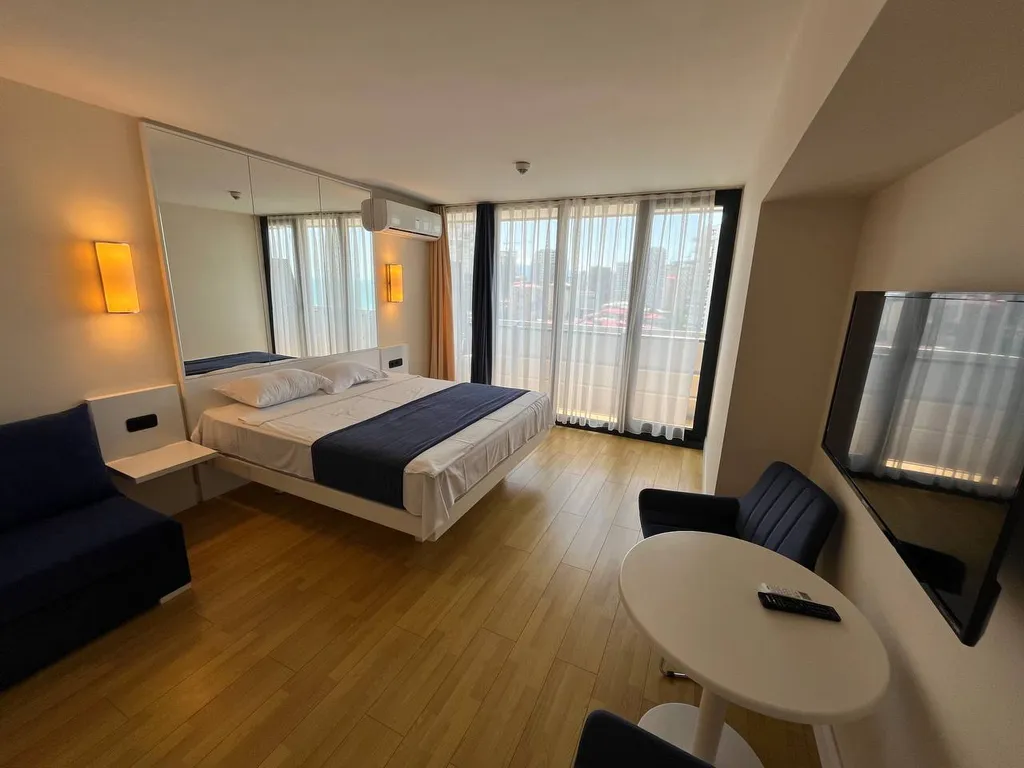 Студия у моря с шикарным видом в Апарт-Отеле Orbi City