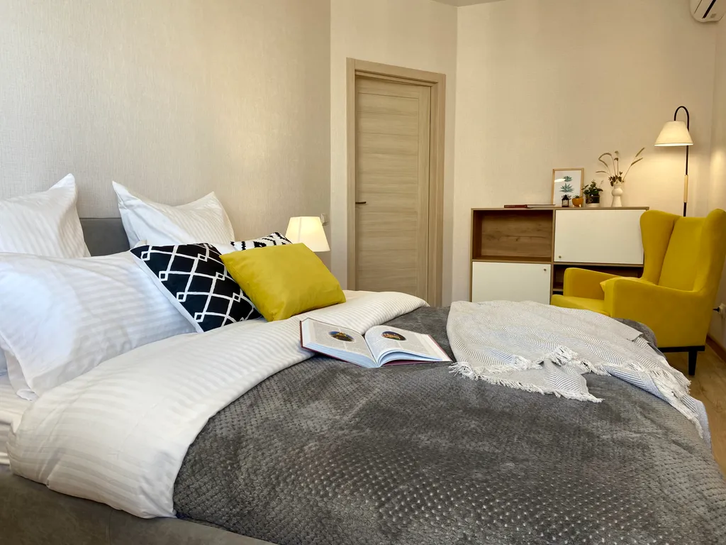 Уютная квартира с шикарным видом на Свиягу и даже Волгу