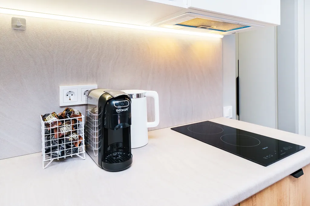 Уютная студия для двоих или с ребёнком