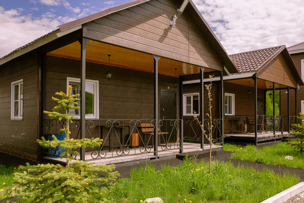 Коттедж с видом на горы