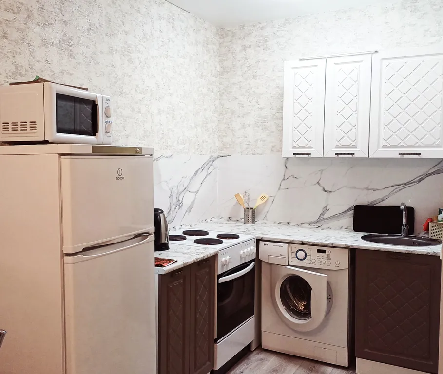 Просторная 1к квартира