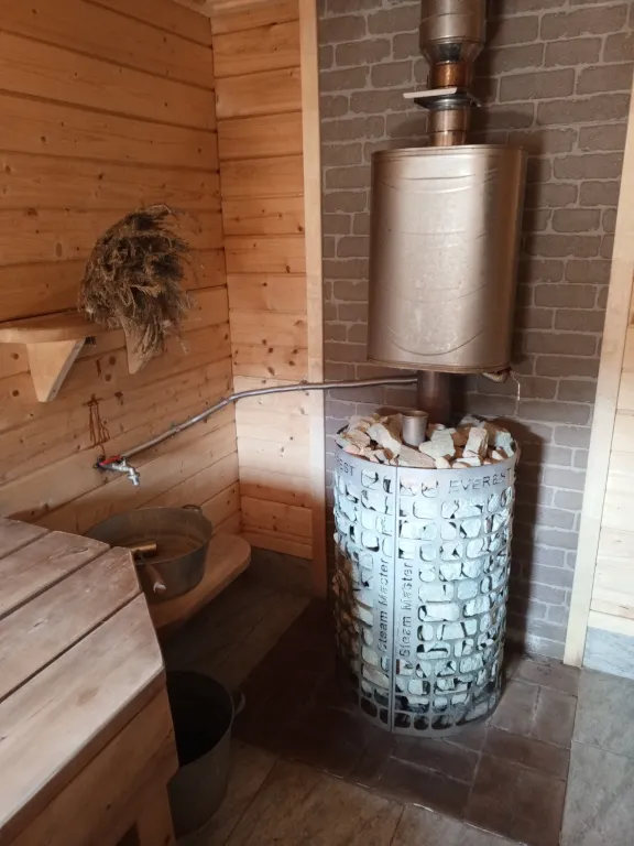 Новый дом-баня с террасой