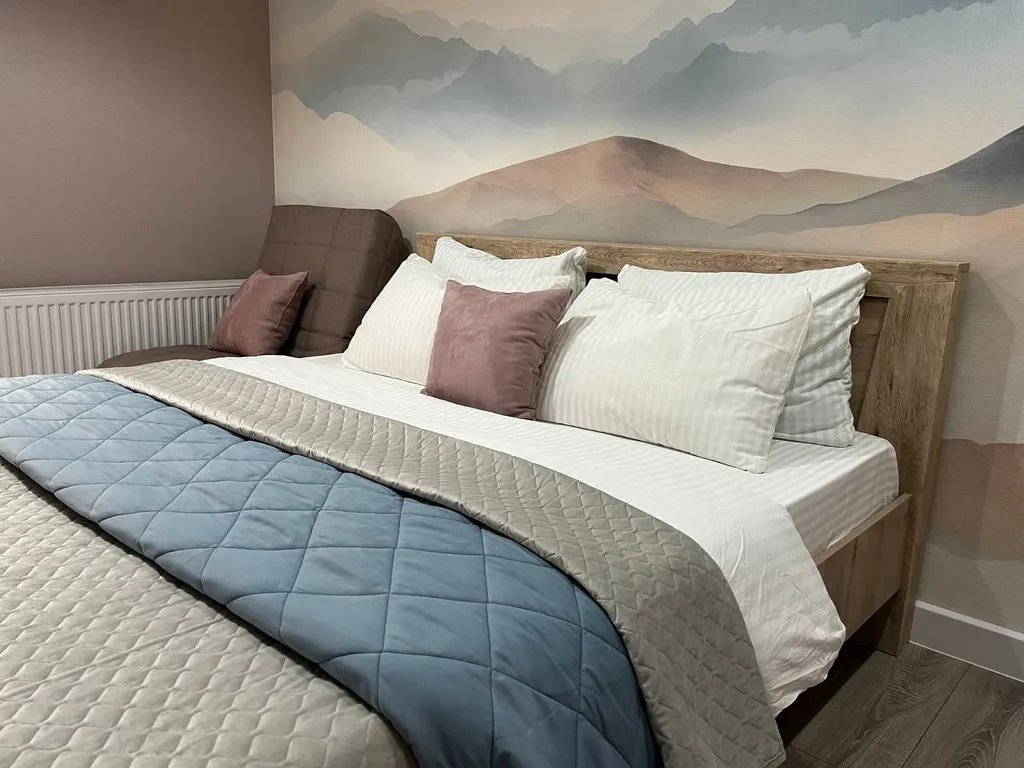 Стильная дизайнерская квартира в самом центре с видом на город