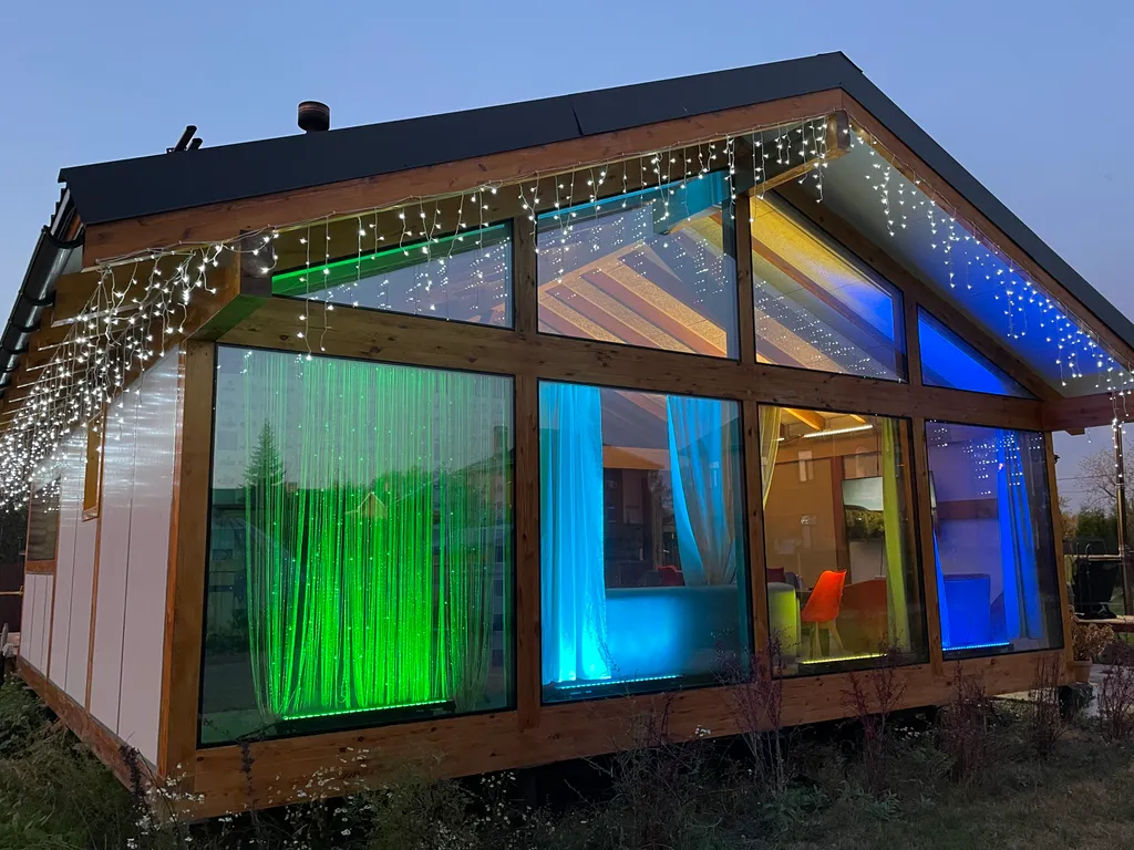 Коттедж Дом с баней в глемпинге Байкал — Павловский Посад