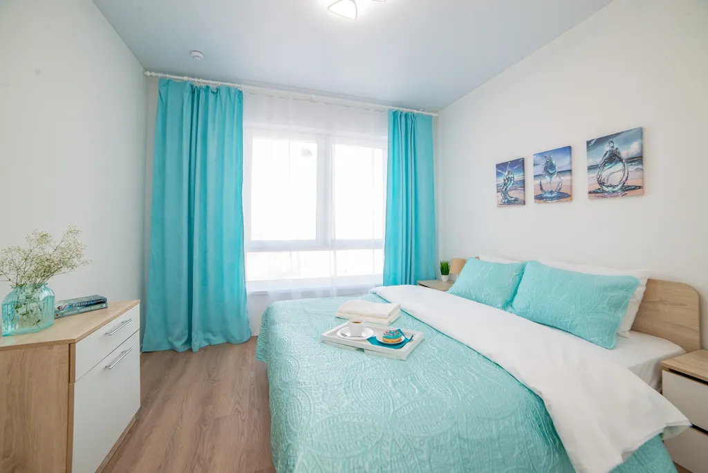 Квартира Квартира Лазурно-бирюзовая карамель — Екатеринбург