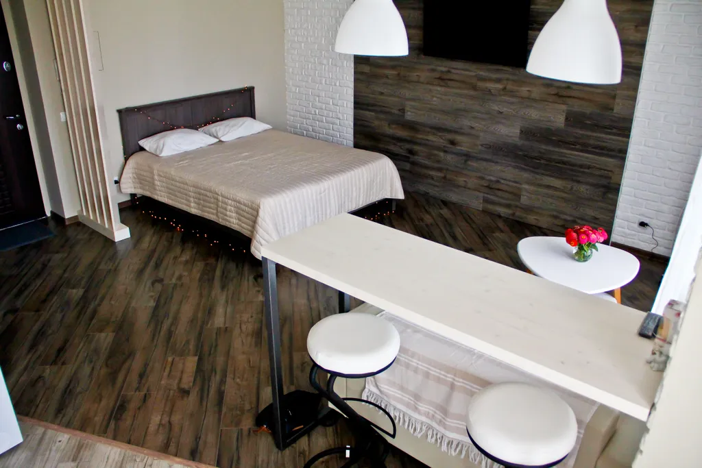 Уютная квартира-студия на новых микрорайонах