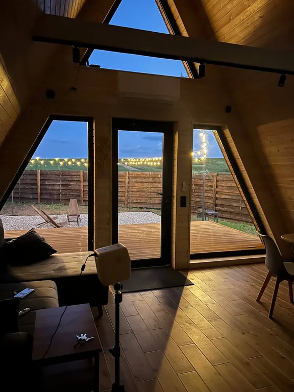 Уютный домик для отдыха A-frame GOSTI