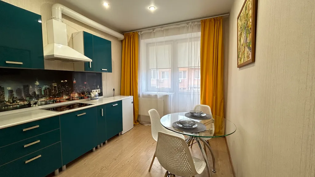 Квартира Уютные апартаменты c открытым балконом для курения — Краснодар