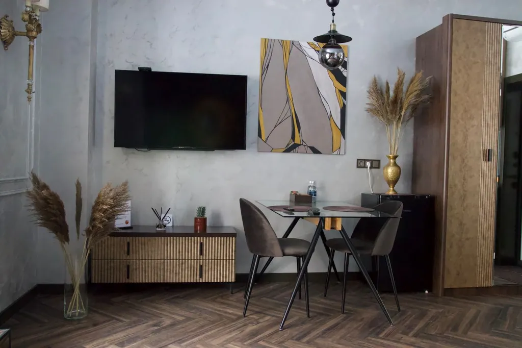 Lux апартамент с большой террасой в премиальном ЖК в 2-х км от Кремля