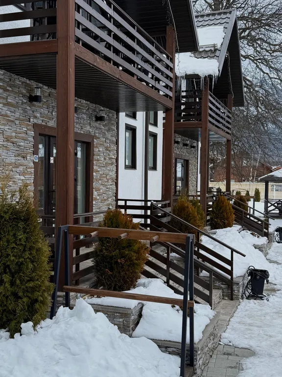 Коттедж Коттедж Банный комплекс в Архызе — Архыз