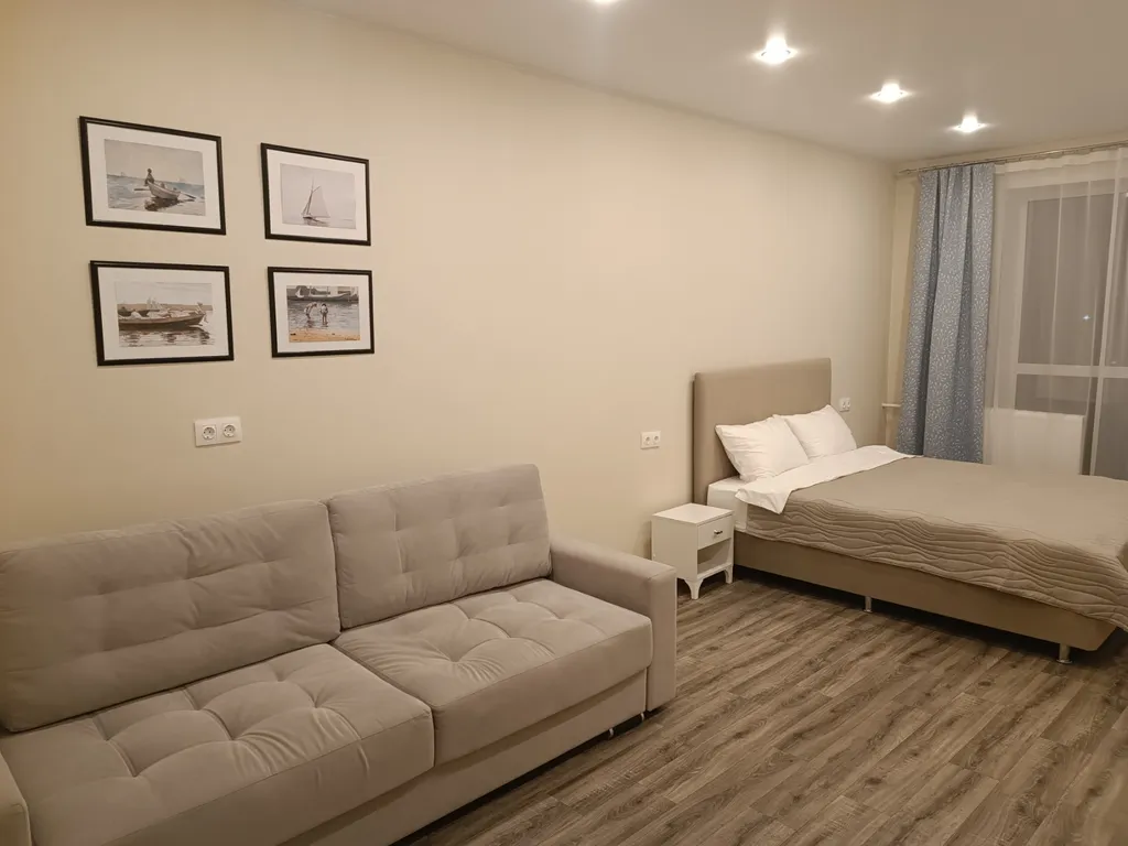 Большая современная 1-комнатная квартира