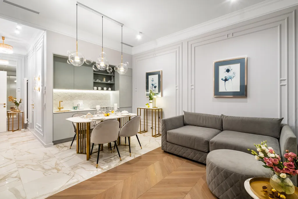 Квартира Стильная квартира-студия Nevsky — Санкт-Петербург