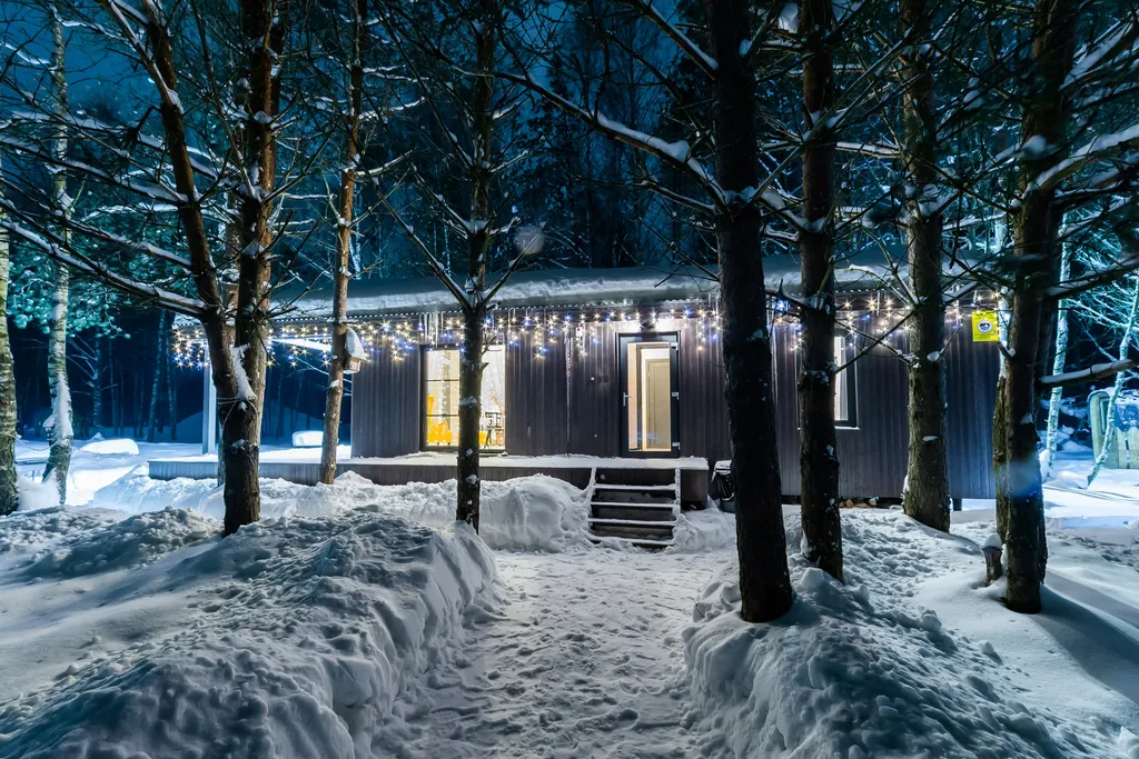 Домик Barn60 без купели 60 м2