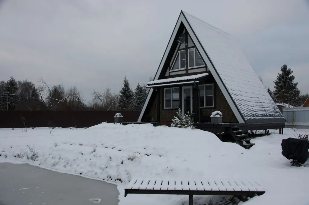 Дом в стиле А-frame