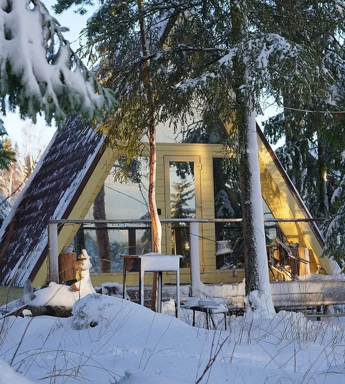 Коттедж А-фрейм дом на горе — аренда посуточно в Лахденпохья