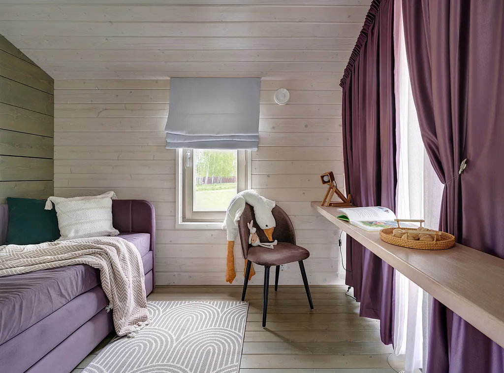 Коттедж Дом с панорамными окнами и печью для семейного отдыха, отдыха с детьми — Семеновское