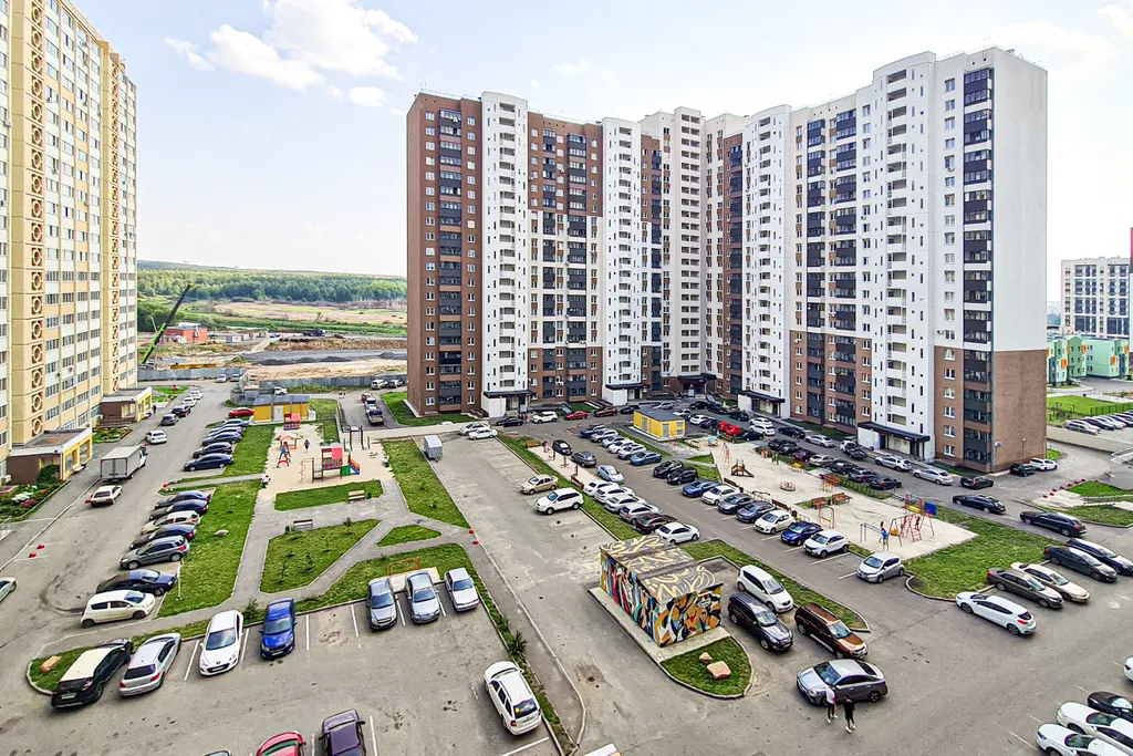 Студия в современном микрорайоне Академ Riverside