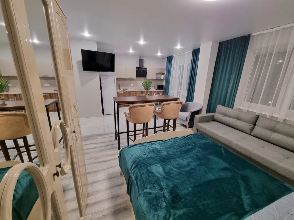 Стильные однокомнатные апартаменты