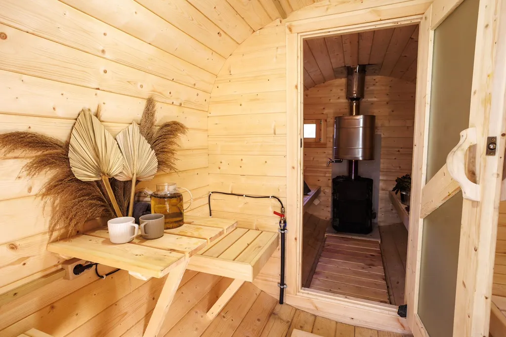 Дом Мая у озера с баней на дровах