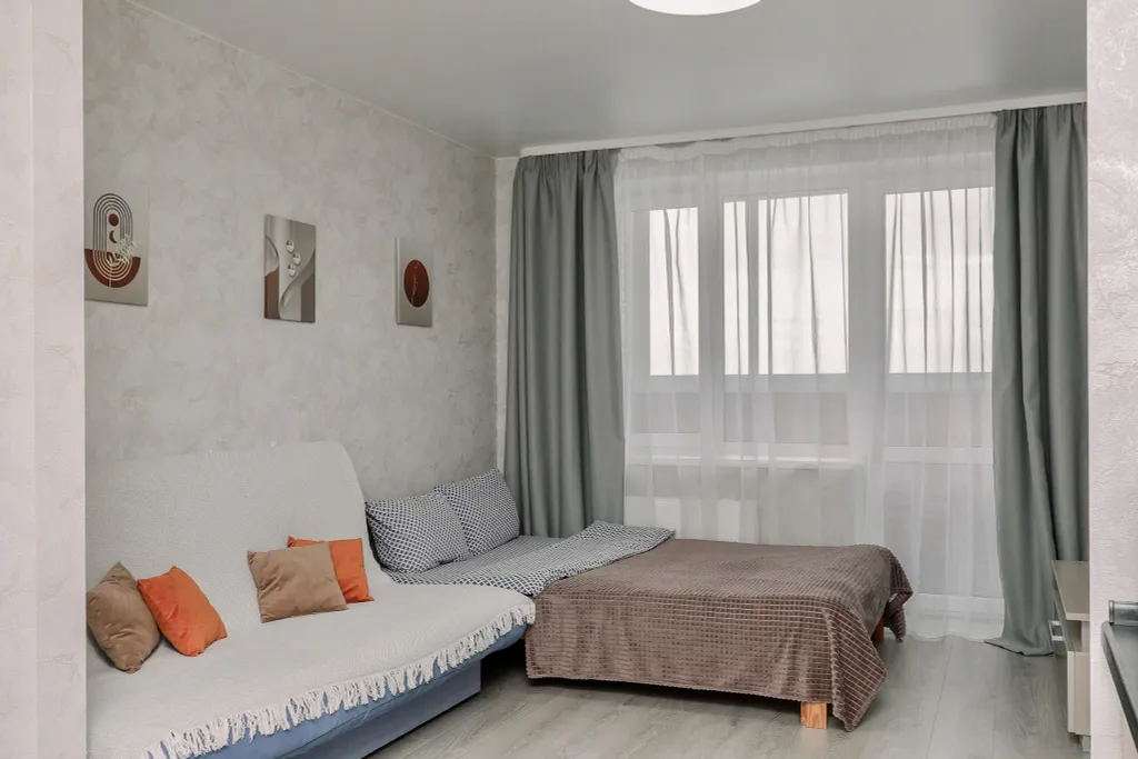 Уютная квартира - студия закрытый двор