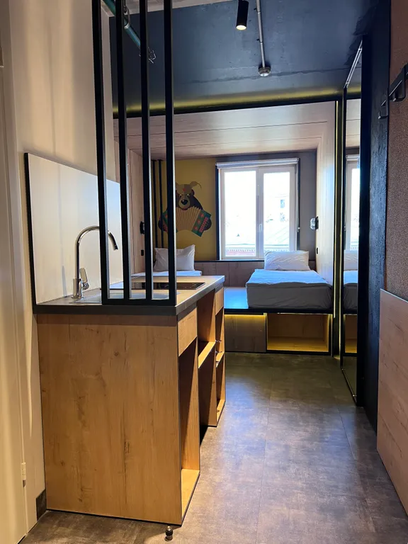 Стильные апартаменты у метро Лесная