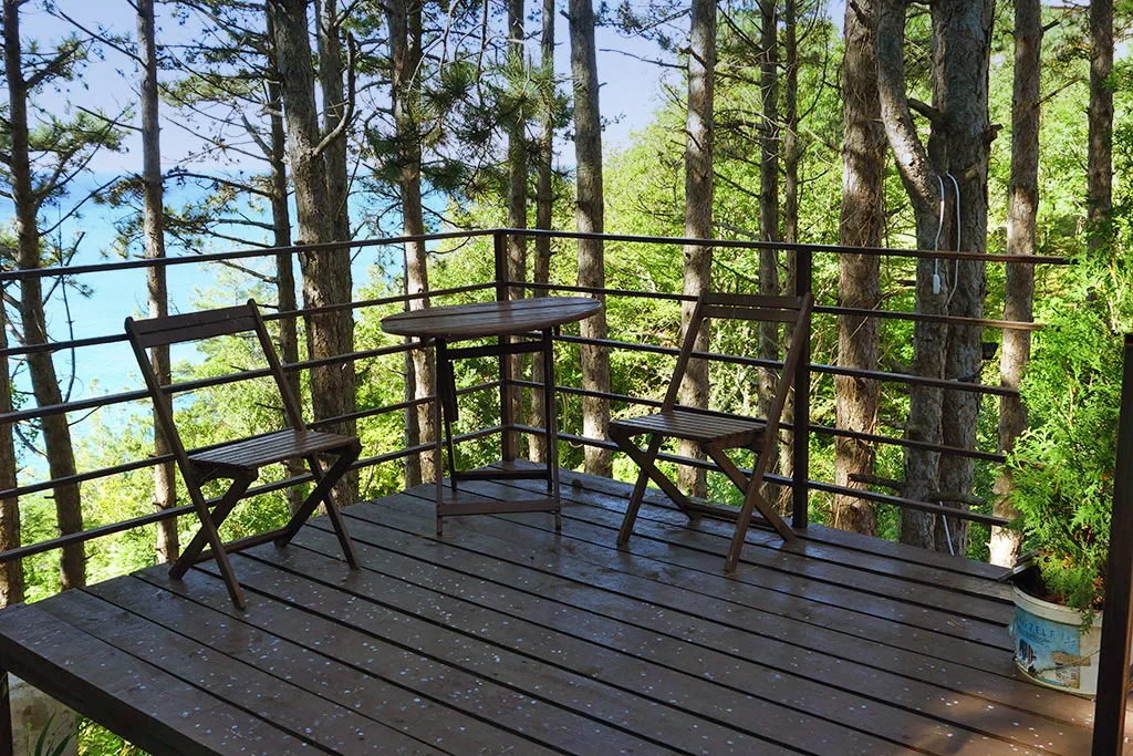 Коттедж Коттедж с видом на море в сосновом лесу — Гизель-Дере