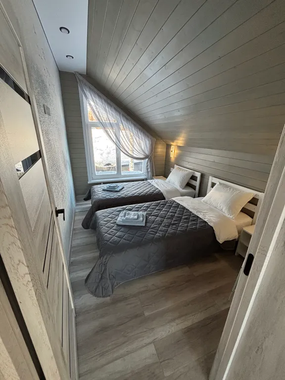 Уютный барнхаус «Тихое место» в живописном Шерегеше