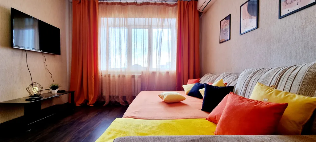 Квартира с джакузи в самом центре рядом с пляжем и ТЦ