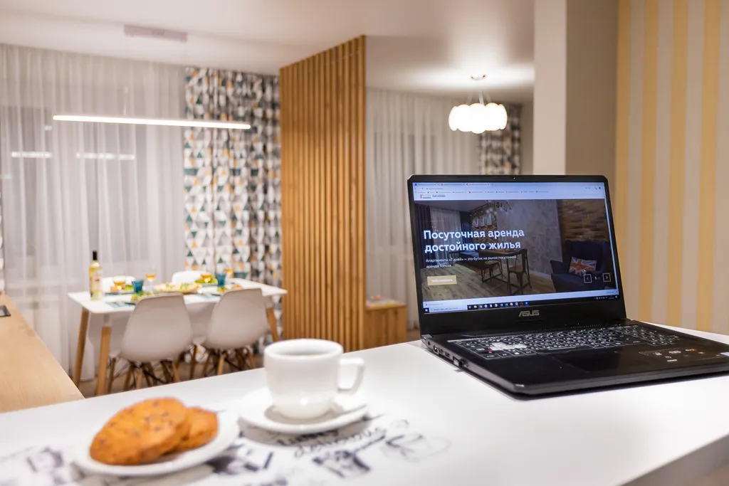 Свежие современные апартаменты Скандинавия