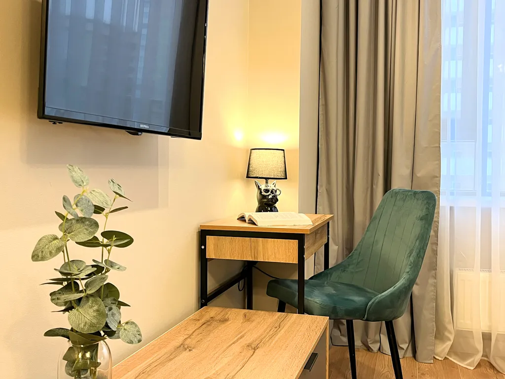 Яркие апартаменты в центре города