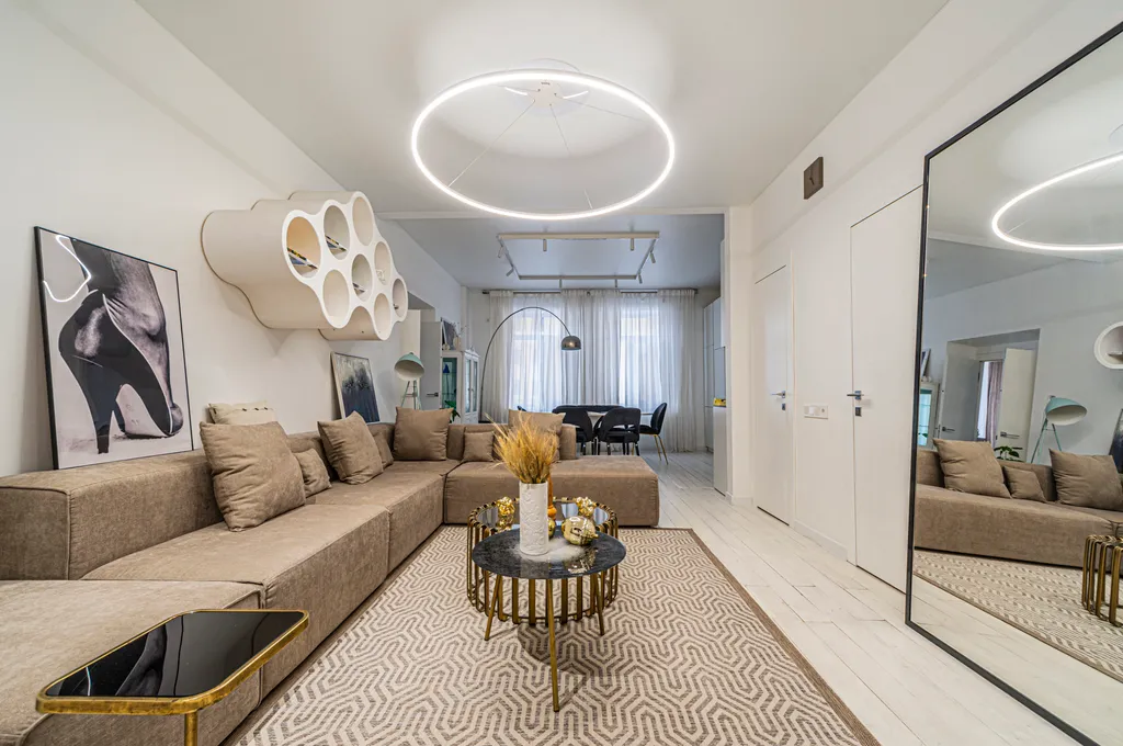 Квартира Белоснежные апартаменты в центре на набережной Невы — Санкт-Петербург