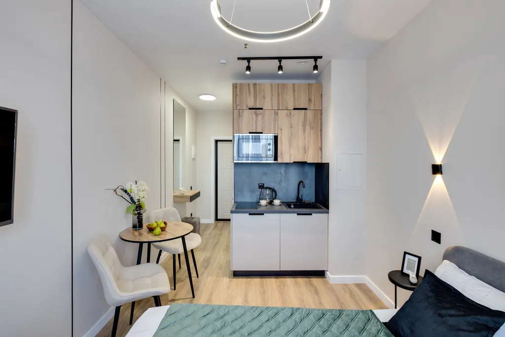 Квартира Квартира Уютный апартамент на Ботаническом саду (Green) — Москва