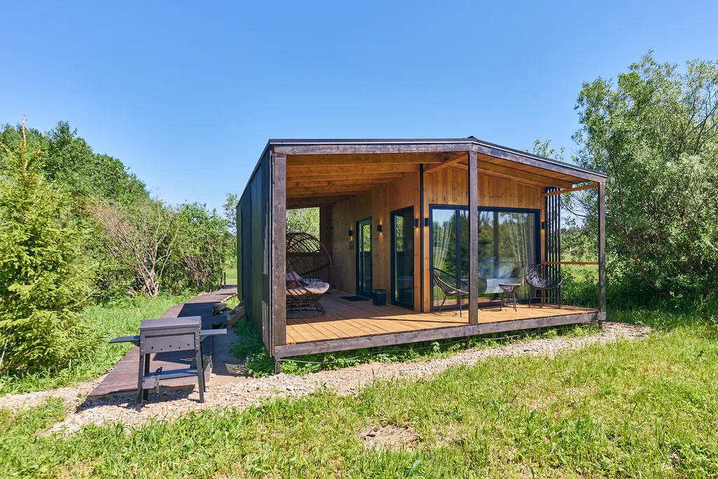 Дом с камином