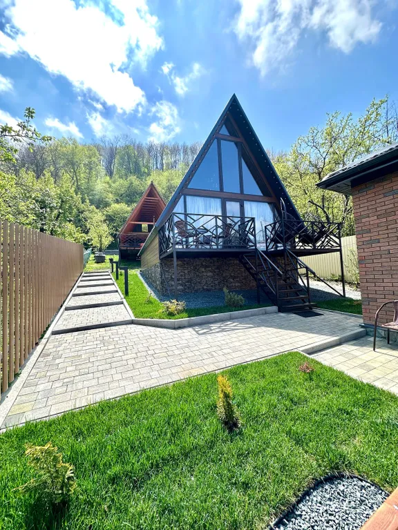 Коттедж А-фрейм с видом на горы — аренда посуточно в Кисловодск