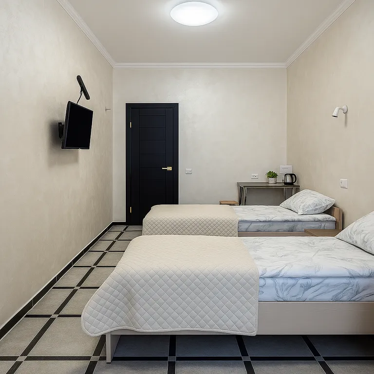 Квартира Квартира Уютный номер с двумя раздельными кроватями — Ярославль