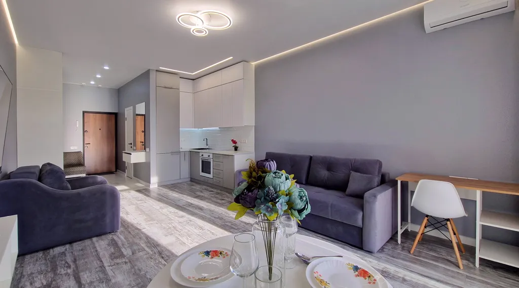 Трехместная квартира с панорамными видами