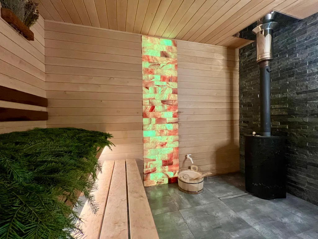 Уютный А-фрейм Ручей с баней и чаном