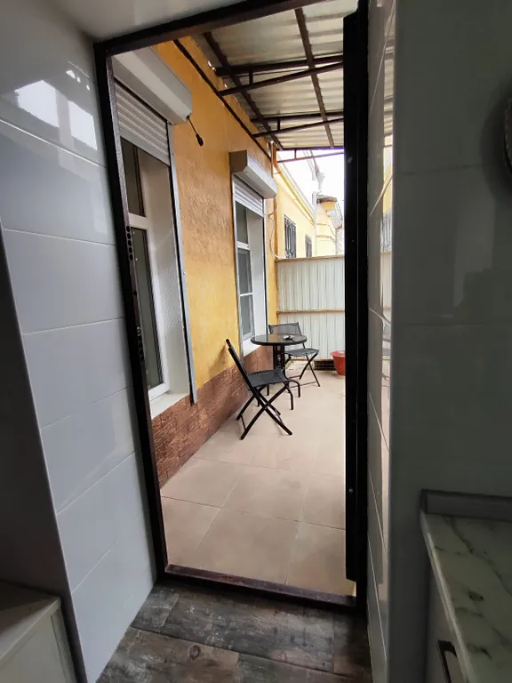 Квартира с двориком