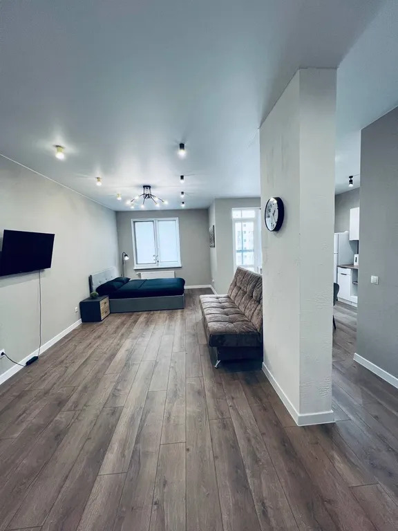 Уютная квартира-студия с видом на реку