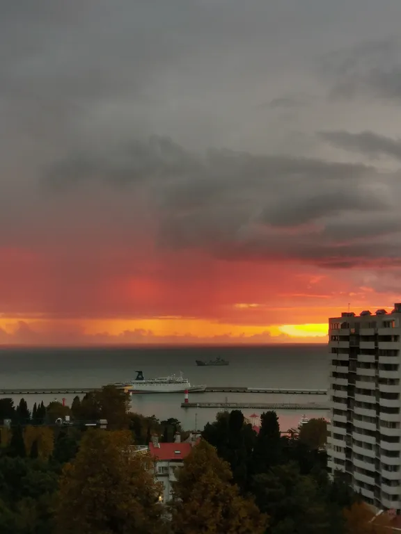 Квартира Квартира Апартамент с видом на море — Сочи